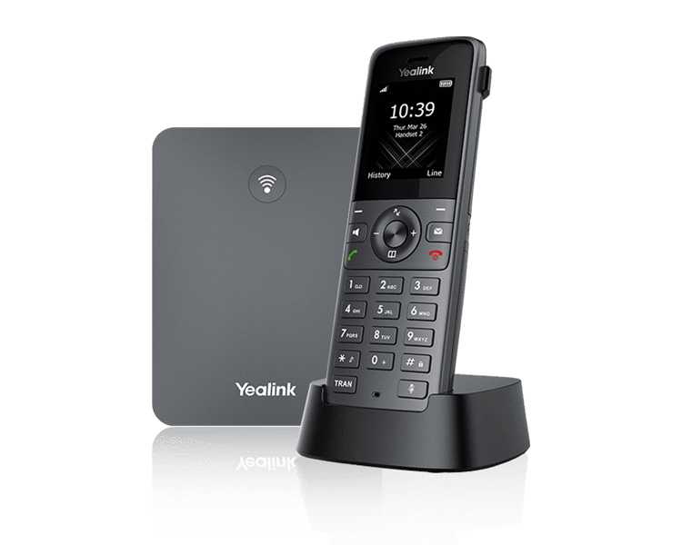 Yealink W73P DECT Phone System: The perfect cordless VoIP solution for users seeking flexibility and mobility.